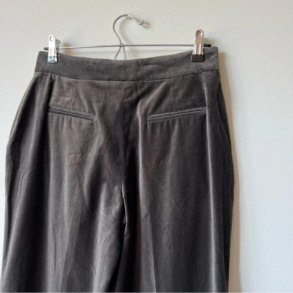 NWT Vintage Peter Som Green Velvet Wide Leg Trousers - Picture 4 of 7
